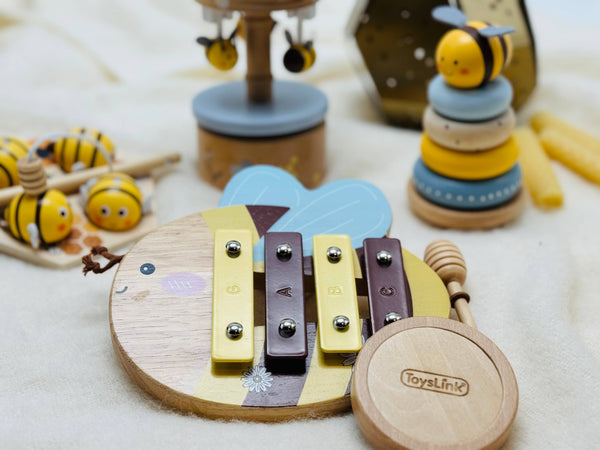 Wooden Bumble Bee Xylophone WBX
