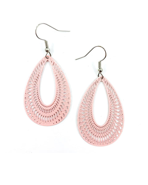 Earrings - Filigree Teardrop Dangles SBF 💚