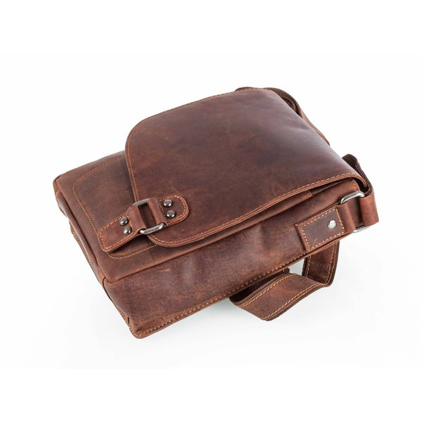Greenwood Leather - Leather Shoulder Bag Sandel - Hobart GWH