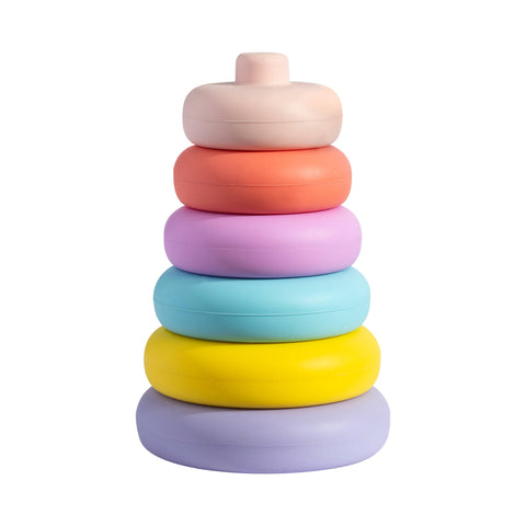 Silicone Stacking Tower Ring - Sorbet STP