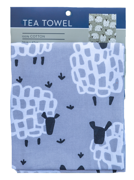 Tea Towel - Grey Sheep TGS