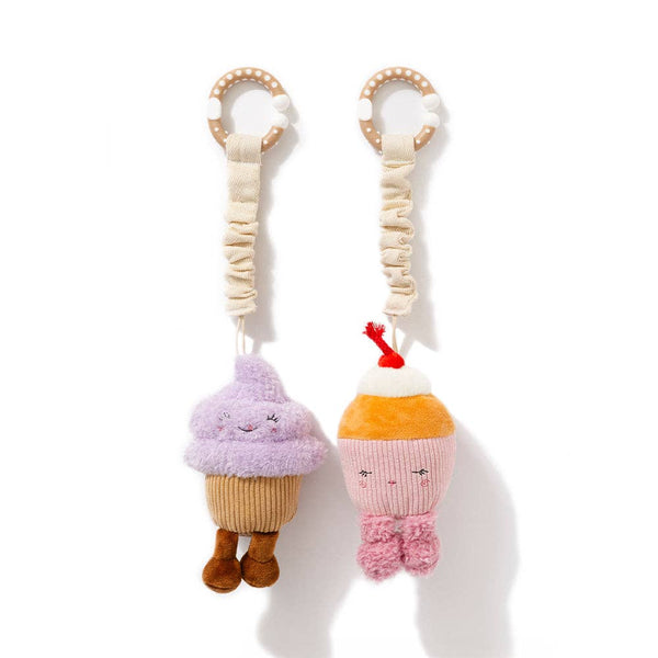 2 Pack Mini Market Brunch Stroller Toys - Ice Cream & Cupcake SCP 💚
