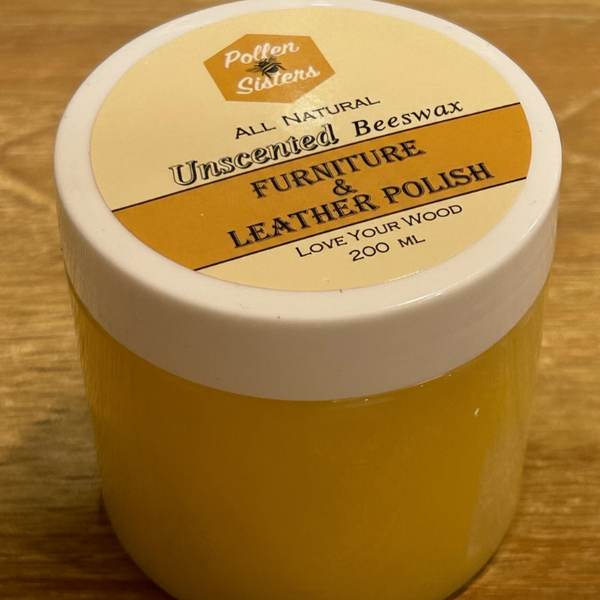 200ml Furniture & Leather Beeswax Polish PSFP