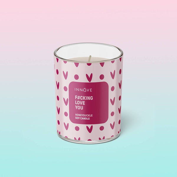 Candle - F#cking Love You Soy Candle, Honeysuckle FRAGRANCE CHF