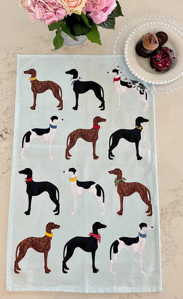 Tea Towel - Greyhound TTG