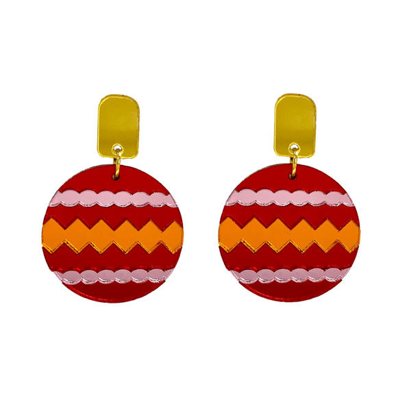 Christmas Bauble Earrings  CBE