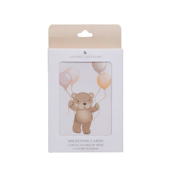Milestone cards - Cuddly Bear MCC