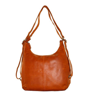 Cenzoni Leather - Oil Pull Up Convertible backpack CLCB