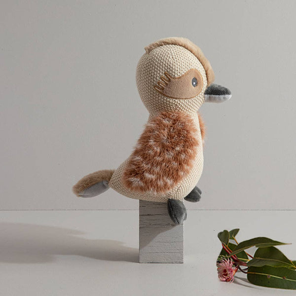 Knitted Toy - Kenny the Kookaburra TKK 💚