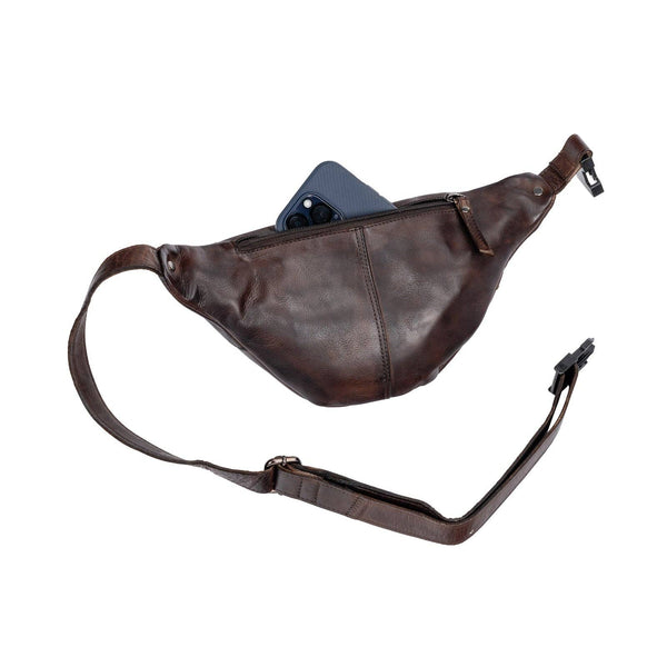Womens Leather Bum Bag - Lina GWLB