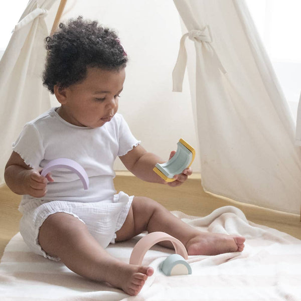 Silicone Rainbow Puzzle - Rose RPR