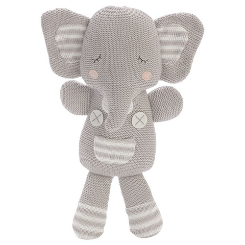 Knitted Toy - Eli the Elephant 2025 KTEE