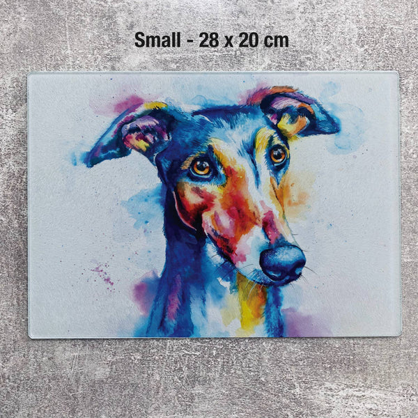 Greyhound Glass Cutting Board GGB