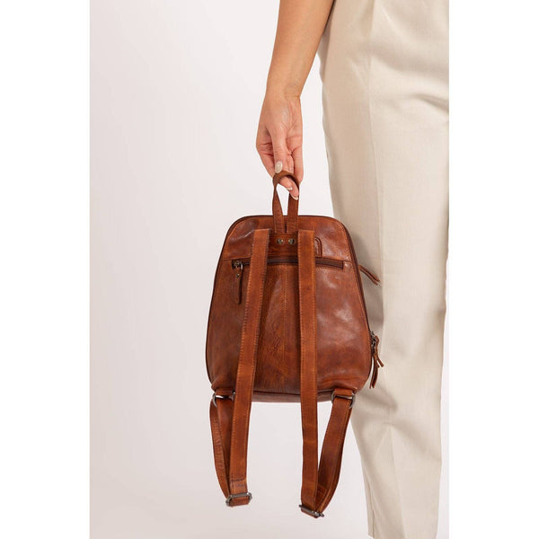 Leather Backpack Perth - Cognac GW6854COG LBP