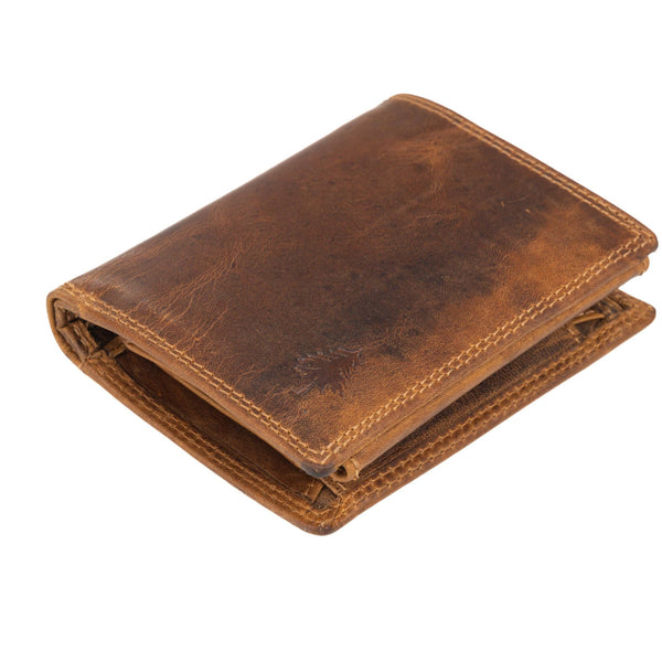 Men's Leather Wallet Tyler - Camel GW8115CAM MWC