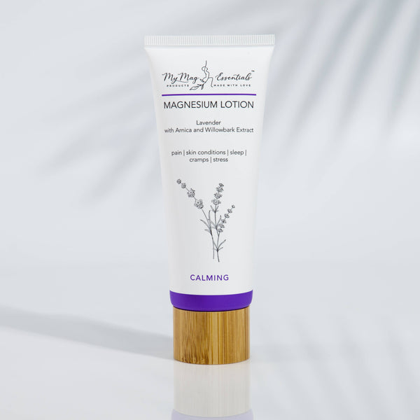 Magnesium Body Lotion Lavender with Arnica + Willowbark Extract MBLA 💚