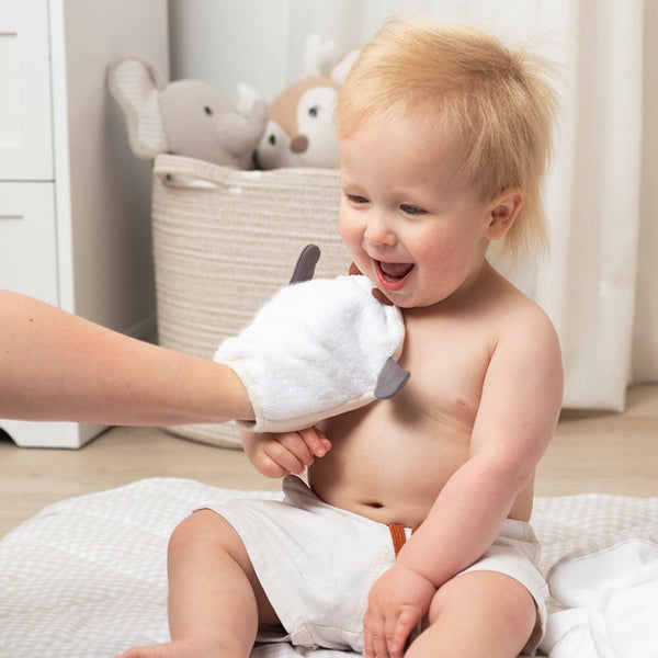 Bath Mitt - Tractor Ride BMC