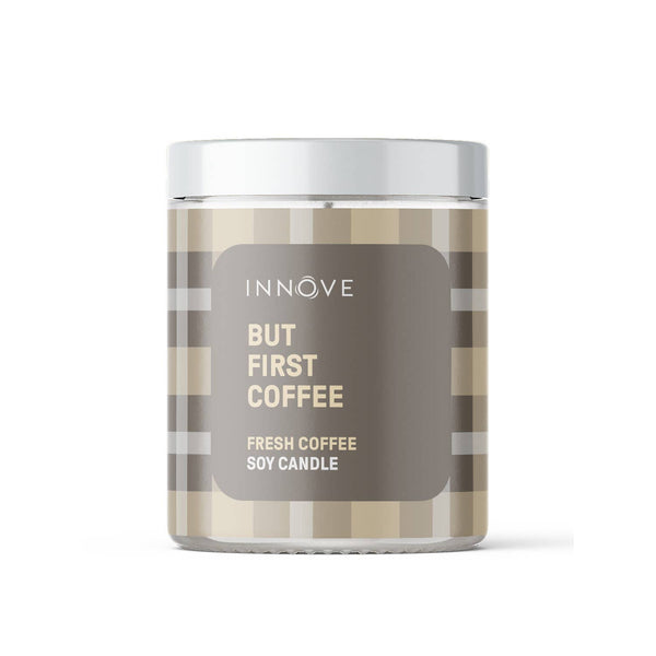 Candle - But First Coffee Soy Candle - Fresh Coffee Fragrance CBFC