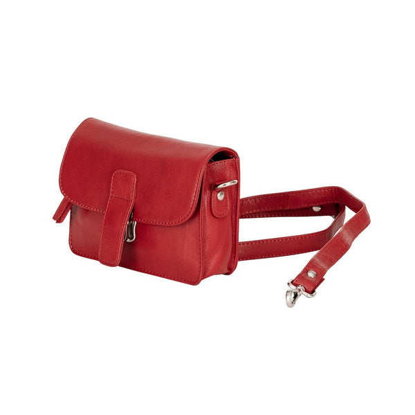 Leather Mobile Bag GW6814 Red LMR