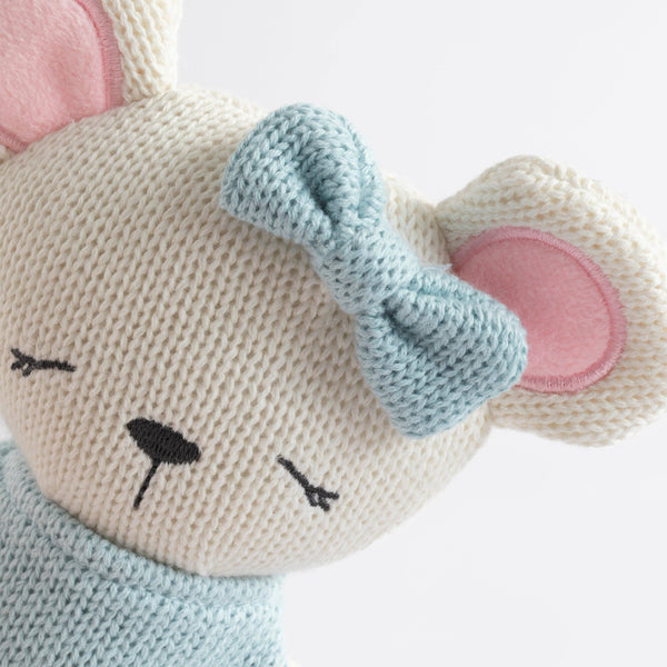 Knitted Animal Toy- Molly the Mouse 2025 KMM