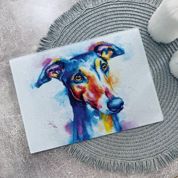Greyhound Glass Cutting Board GGB