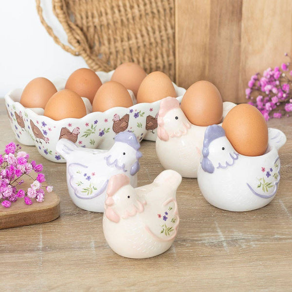 Hen Shaped Salt and Pepper Shakers HSP
