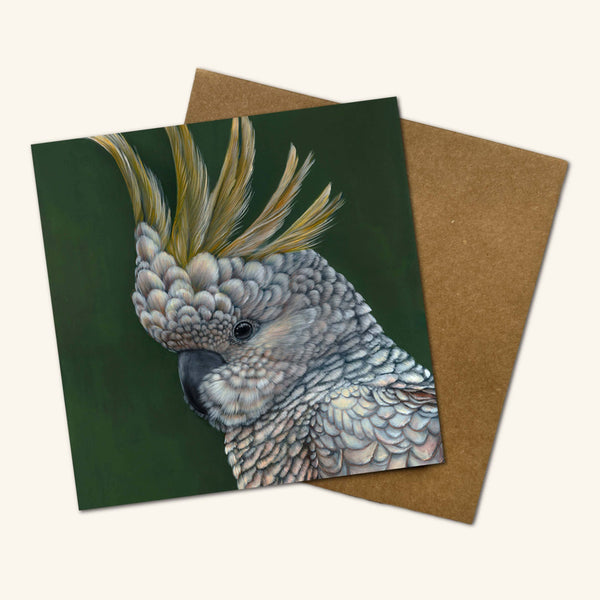 Australian Birds - Rusty Cockatoo Greeting Card RTG
