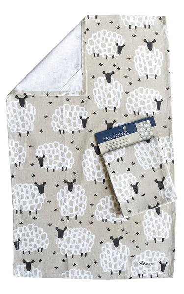 Tea Towel - Grey Sheep TGS