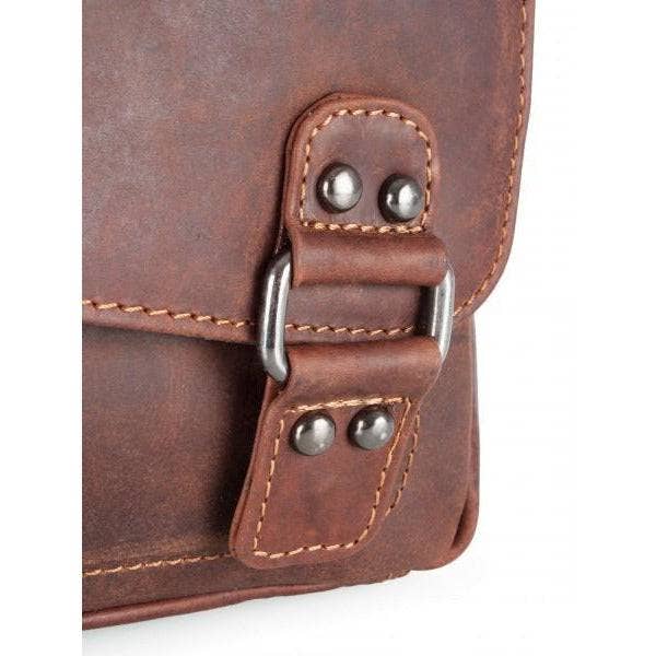 Greenwood Leather - Leather Shoulder Bag Sandel - Hobart GWH