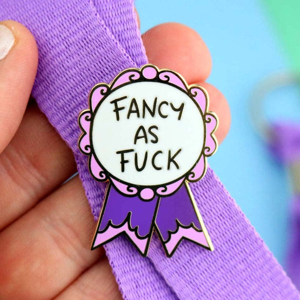 Jubly-Umph Lapel Pin - Fancy As Fuck Lapel Pin 💚