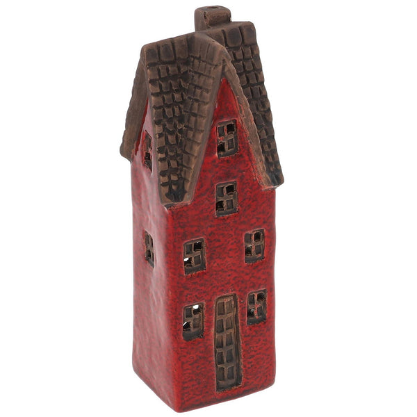 Vintage Village Tall House Tealight