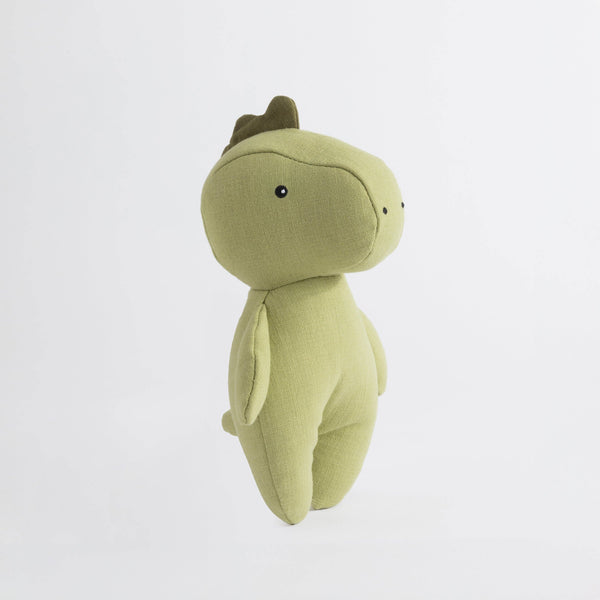 Linen Animal - Dennis the Dinosaur - Small LDD 💚