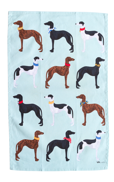 Tea Towel - Greyhound TTG
