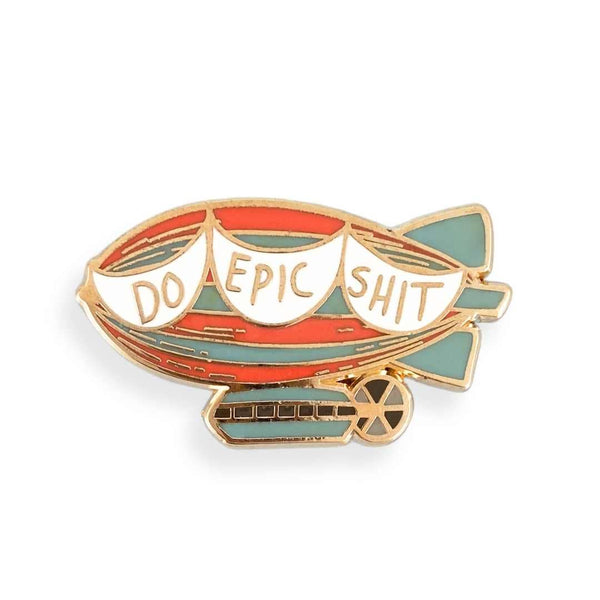 Do Epic Shit Lapel Pin 💚