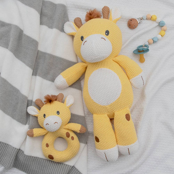 Noah the Giraffe Knitted Toy NGK