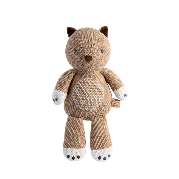 Knitted Toy - Wally the Wombat KWW