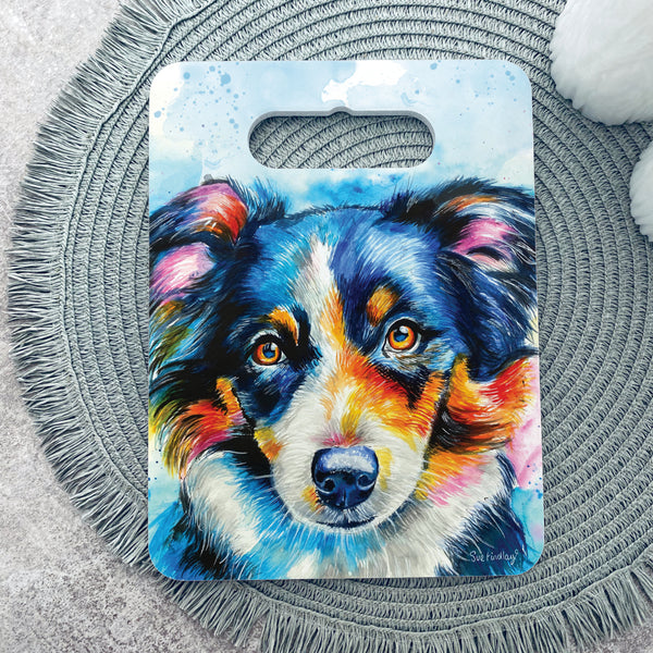 Border Collie Ceramic Pot Trivet | 18x24 cm BCC
