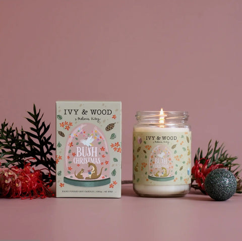 Candle - Ivy & Wood - Bush Christmas ❤️