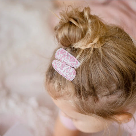 Dainty Dulcie Hair Clip Peony - Liberty London DPLL