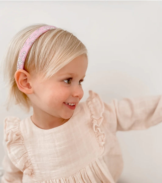 Dainty Dulcie Alice Headband LAVINIA - Fuchsia Liberty London DDFL
