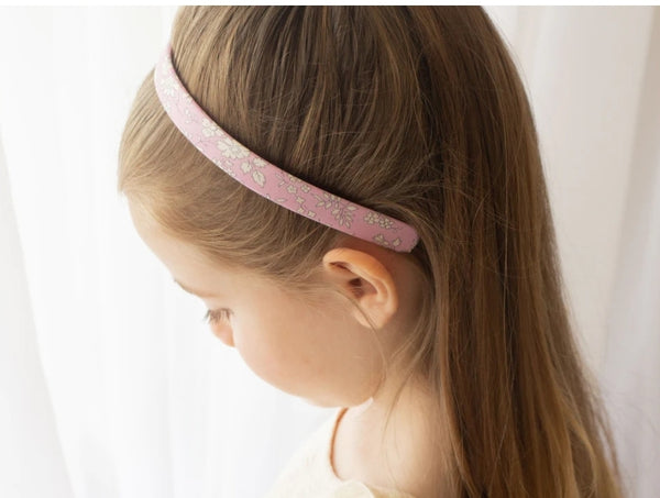 Dainty Dulcie Alice Headband LAVINIA - Fuchsia Liberty London DDFL