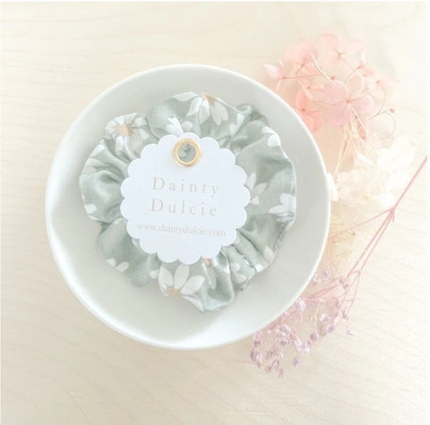 Dainty Dulcie Mini Scrunchie Agatha Blue DSAB