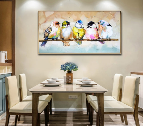 Art - Birds Framed Art ABF
