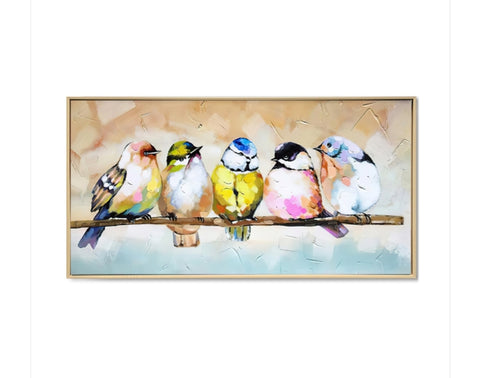 Art - Birds Framed Art ABF