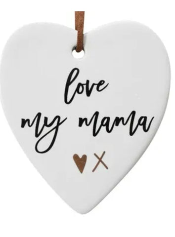 Ceramic tag - Love my Mama CTML