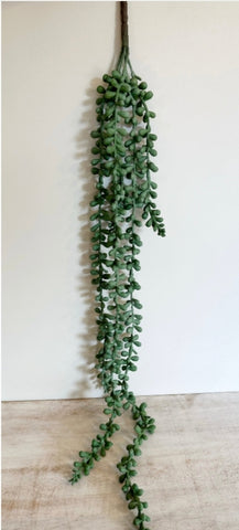 Faux Greenery - Hanging Succulent Artificial SC45