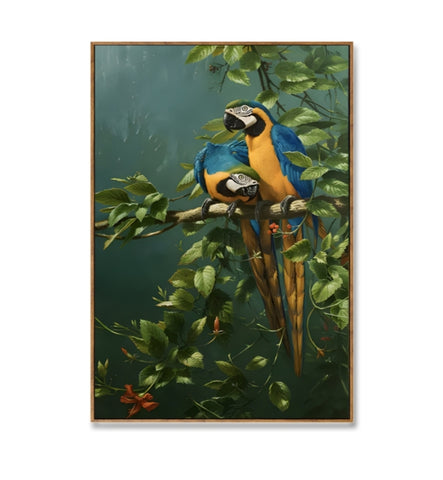 Art - Pair of Macaws AMAC