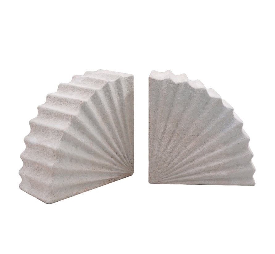REDUCED WAS $60 Bookends - Fan