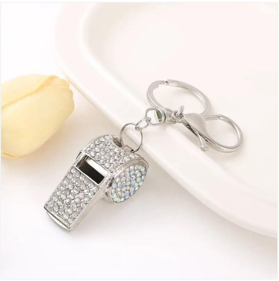 Keyring - Glitzy whistle KGW