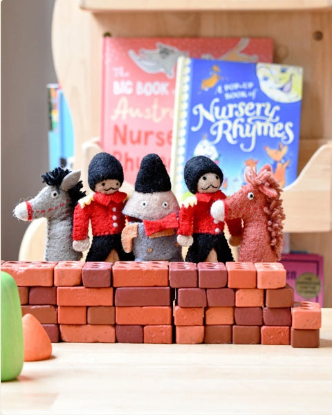 Felt Finger Puppets - Humpty Dumpty FHD